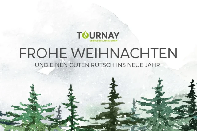 Titelmotiv Wald Weihnachten Tournay Gebäudetechnik